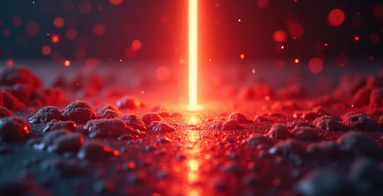 Calendrier de récupération post-peeling avec protocole LED rouge et infrarouge